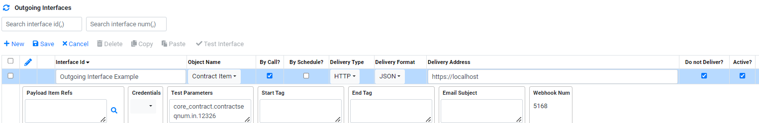 Implementation Interface Builder Outgoing Interface