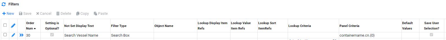 Implementation View Builder Vessel Filter Search Box