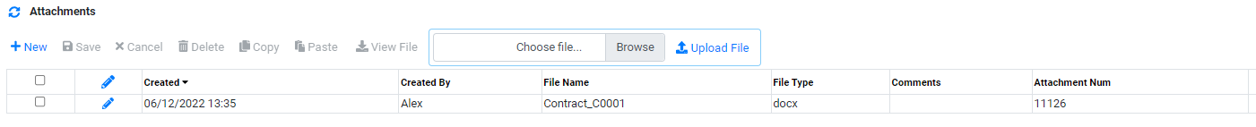 Trading Contract Attachments